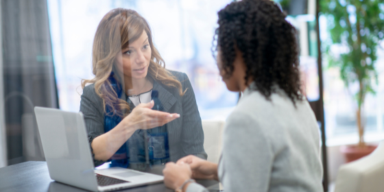 Conversation Killers Two people in a discussion - LEAD Program leadership training course