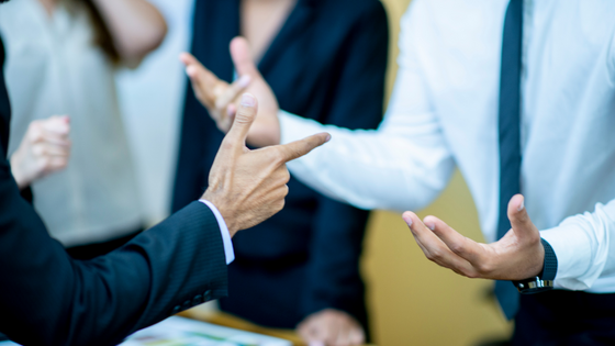 People discussing - LEAD Program leadership training program